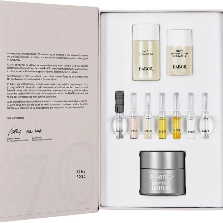 Reinigingsolie|Hydraterend Serum^BABOR 70 Anniversary Set