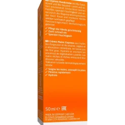 Heren|Hand & Voet^WELEDA Duindoorn express handcrème, Herstellende intensieve verzorging, fruitig-frisse geur