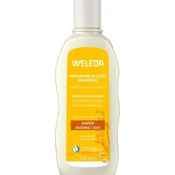 Styling|Haarkleur^WELEDA Aanvullen & Verzorgen Shampoo Haver, Vermindert gespleten haarpunten, voor glad, mooi haar met een natuurlijke glans