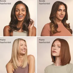 Tondeuses|Föhns^T3 Airebrush Duo, Vervangbare heteluchtborstel