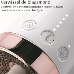 Tondeuses|Föhns^T3 Airebrush Duo, Vervangbare heteluchtborstel