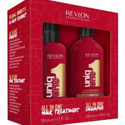 Haarverzorgingsset|Leave-In Conditioner^Revlon Professional All in One Classic Hair Treatment & All in One Shampoo Pack