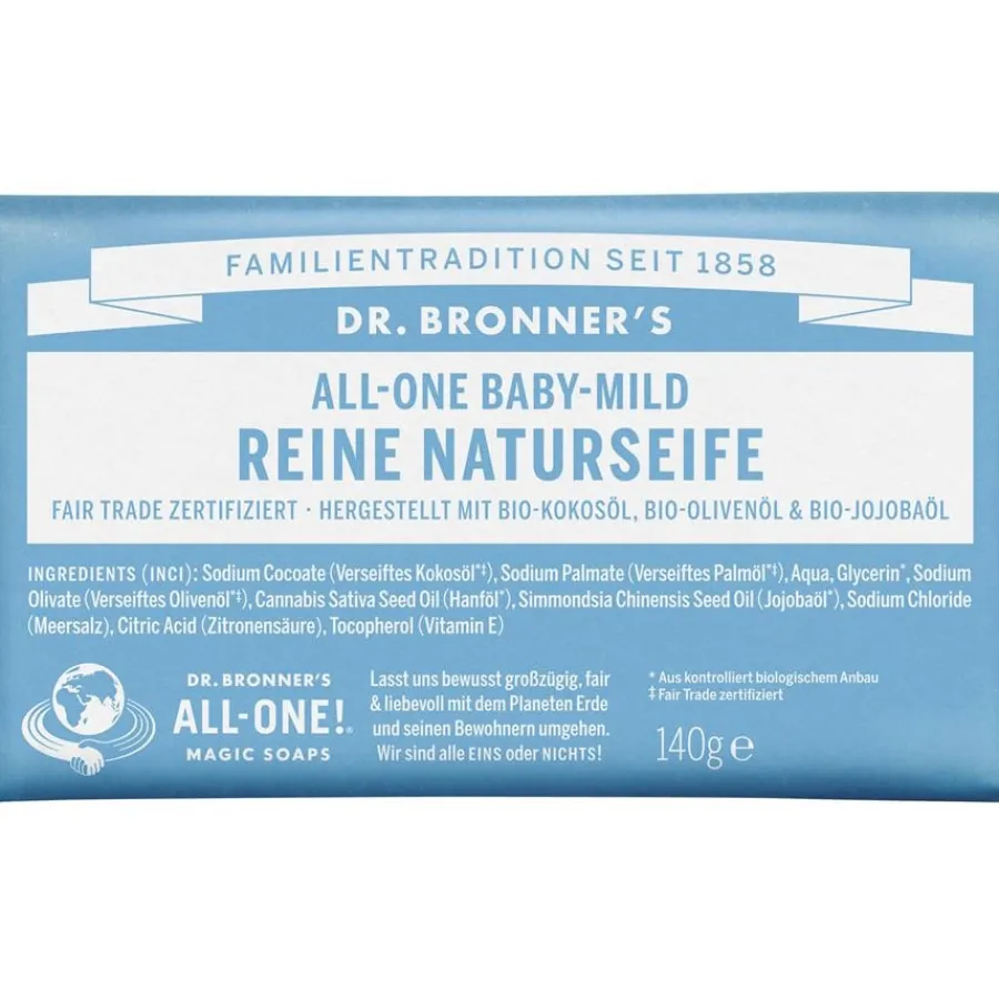 Hand & Voet|Reiniging^Dr. Bronner's All-One Baby-Mild Puur Natuurlijke Zeep
