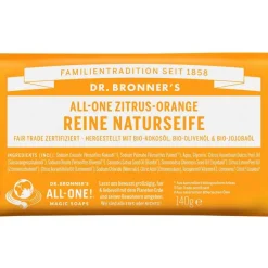 Hand & Voet|Reiniging^Dr. Bronner's All-One Citrus-Sinaasappel Puur Natuurlijke Zeep
