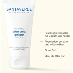 Lichaamsverzorging|Bodylotion^Santaverde aloë vera gel puur, Zonder geur