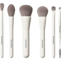 Blush Kwasten|Kwastenreinigers^Morphe Along for the Glide 6-Piece Travel Brush set