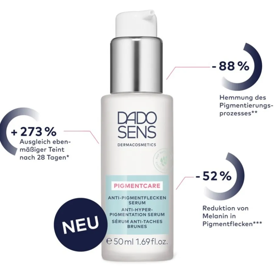 Dado Sens|Gezichtsverzorging^DADO SENS ANTI-PIGMENTATIESERUM, - voor huid met neiging tot hyperpigmentatie