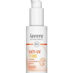 Gezichtsverzorging|Gezichtscrème^Lavera Anti-UV-vloeistof SPF 30