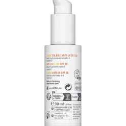 Gezichtsverzorging|Gezichtscrème^Lavera Anti-UV-vloeistof SPF 30