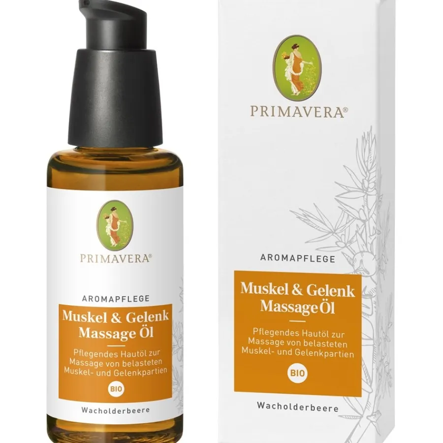 Olie|Body Oil^Primavera Aroma Care Spier & Gewricht Massageolie biologisch