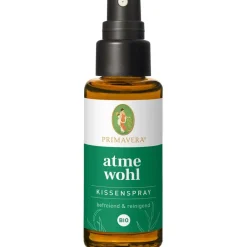 Luchtverfrissers^Primavera Atmewohl kussenspray biologisch