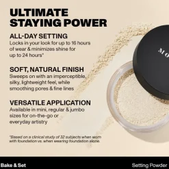 Poeder^Morphe Bake & Set Powder
