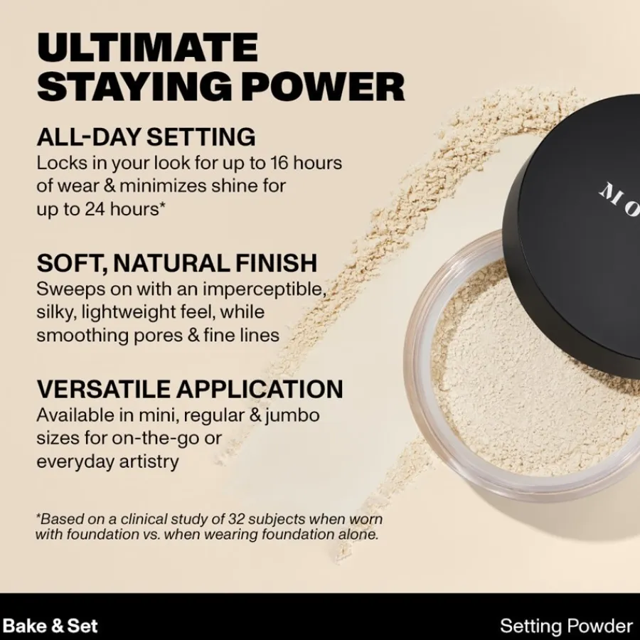 Poeder^Morphe Bake & Set Powder