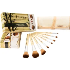 Blush Kwasten|Foundationkwasten^Luvia Cosmetics Bamboo's Leaf Set