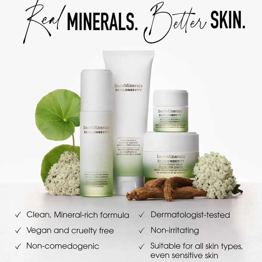 Hydraterend Serum^bareMinerals Barrier Boosting Serum, SKINLONGEVITY