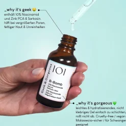 Vitamine C-Serum|Hyaluronzuurserum^Geek & Gorgeous B-Bom serum