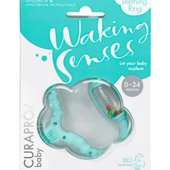 Kleine Lederwaren|Drinkflessen^Curaprox Bijtring turquoise