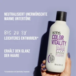 Gekleurd Haar^KMS Blonde Shampoo
