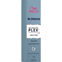 Droog Haar^Wella BlondorPlex Cream Toner