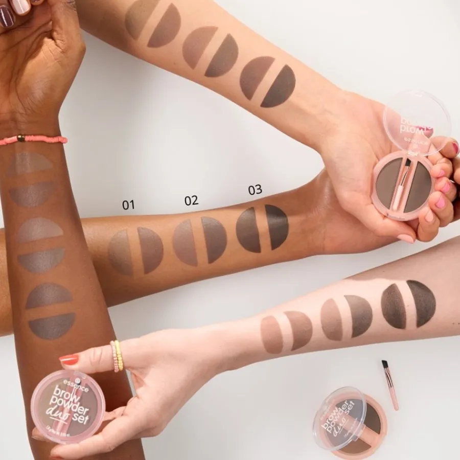 Ogen|Wenkbrauwpotloden^Essence Brow Powder Duo Set