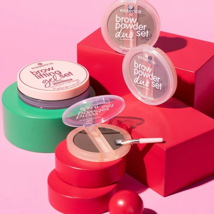 Ogen|Wenkbrauwpotloden^Essence Brow Powder Duo Set