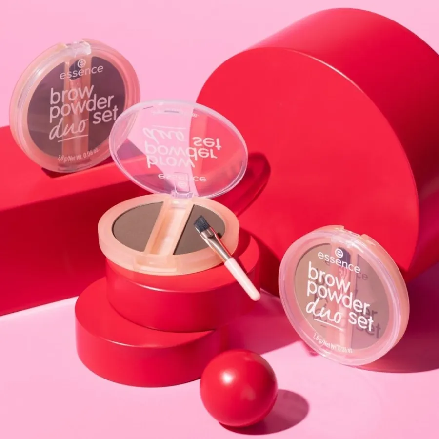 Ogen|Wenkbrauwpotloden^Essence Brow Powder Duo Set