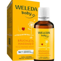 Lichaamsverzorging|Olie^WELEDA Buikmassage-olie, Voedt en ontspant, met verschillende essentiële oliën
