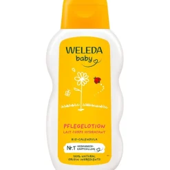 Lichaamsverzorging|Lotion^WELEDA Calendula verzorgingsmelk, Rijke, hydraterende bodylotion voor de babyhuid
