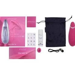 Vibrators|Condooms^Womanizer Clitorisstimulator 2, Framboos