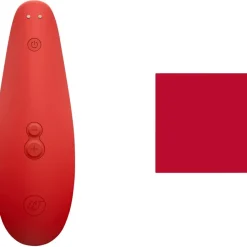 Vibrators|Condooms^Womanizer Clitorisstimulator 2 Levendig Rood, Marilyn Monroe - Speciale editie