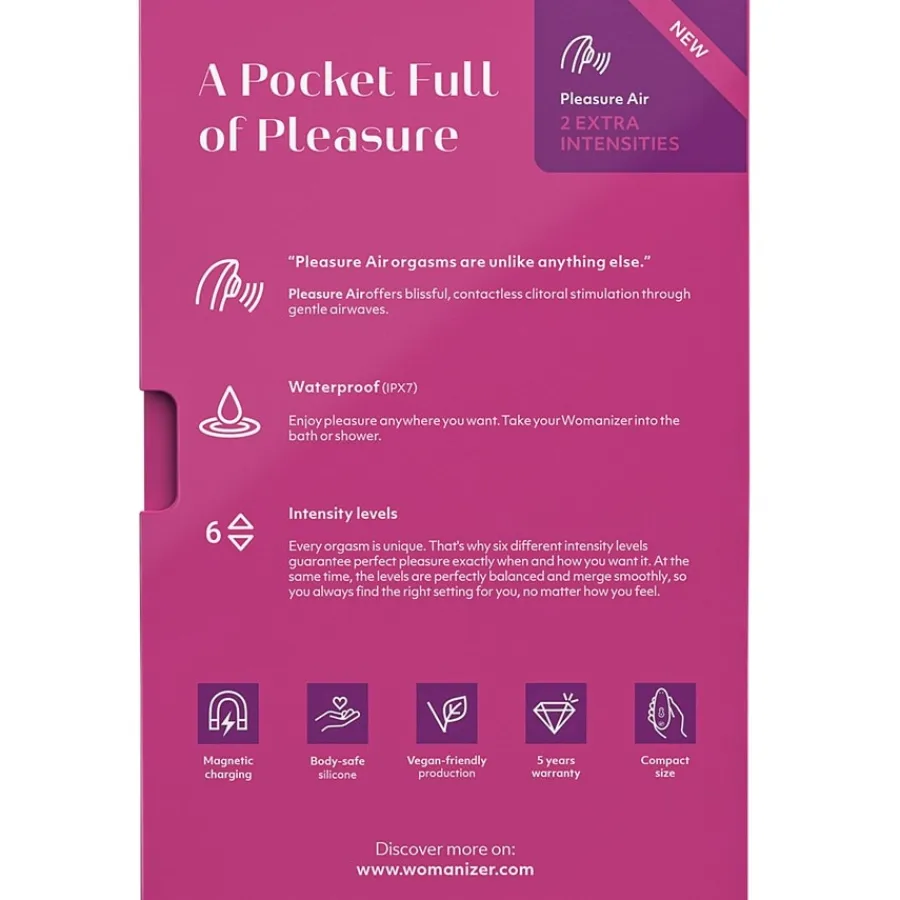 Vibrators|Condooms^Womanizer Clitorisstimulator 3, Roze