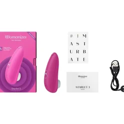 Vibrators|Condooms^Womanizer Clitorisstimulator 3, Roze