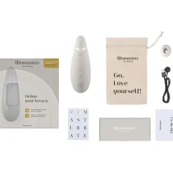 Vibrators|Condooms^Womanizer Clitorisstimulator 2, Warm Grijs