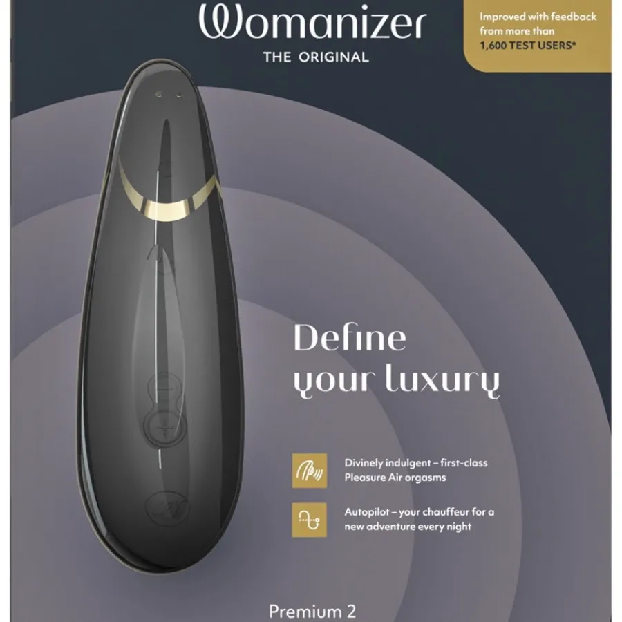 Nagels|Haarverzorging^Womanizer Clitorisstimulator 2, Zwart