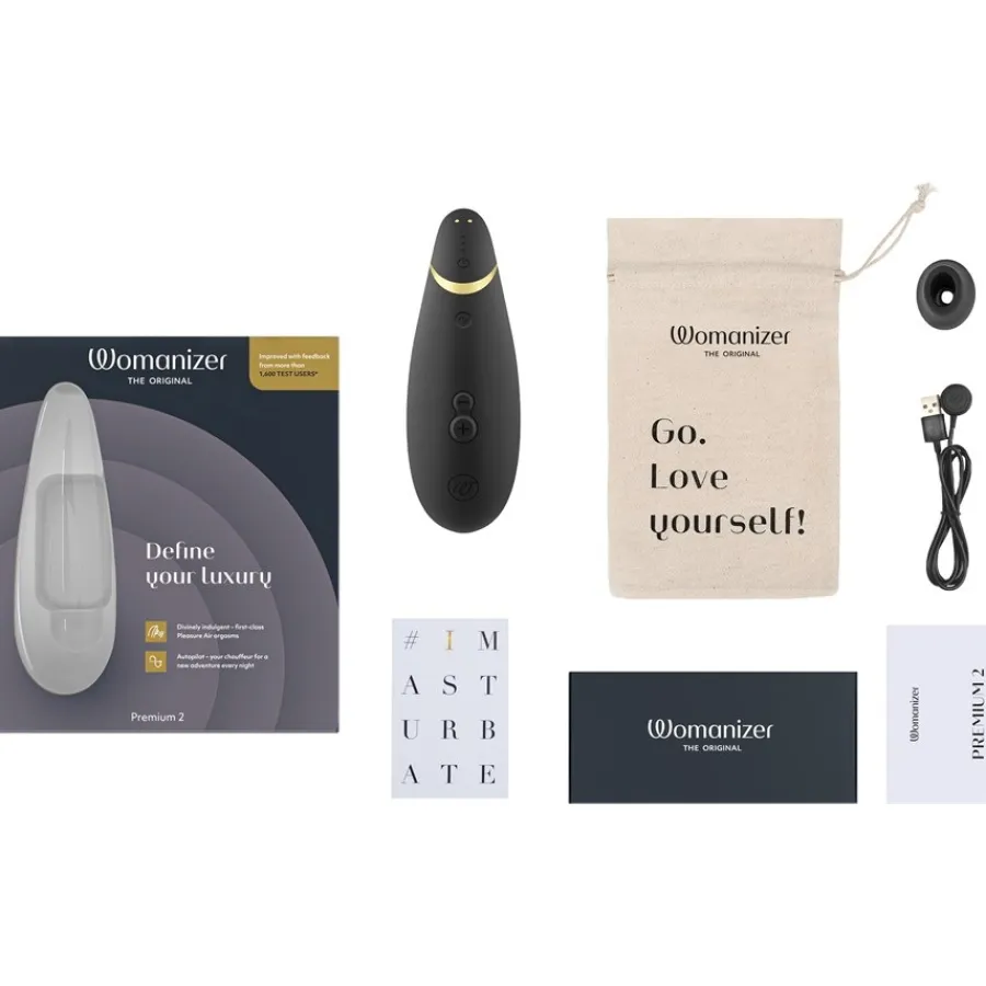 Nagels|Haarverzorging^Womanizer Clitorisstimulator 2, Zwart