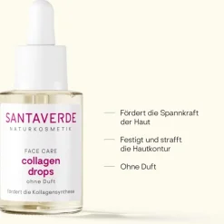Gezichtsverzorging|Hydraterend Serum^Santaverde collageendruppels, Zonder geur