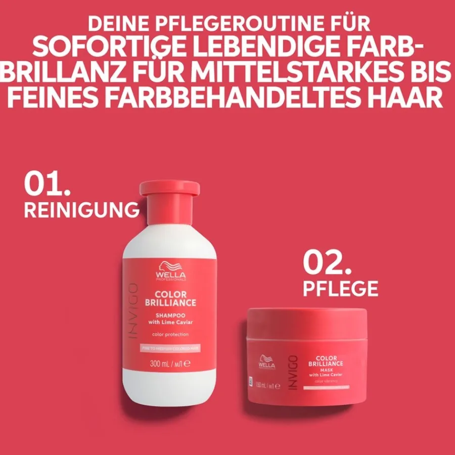 Volumeshampoo|Smoothing Shampoo^Wella Color Protection Shampoo Fine/Normal Hair