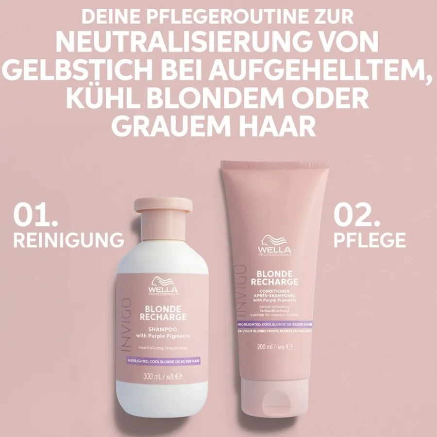 Conditioner Voor Gekleurd Haar|Gekleurd Haar^Wella Color Refreshing Conditioner Cool Blonde, Blond opladen
