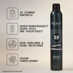 Droog Haar^Redken Control Hairspray