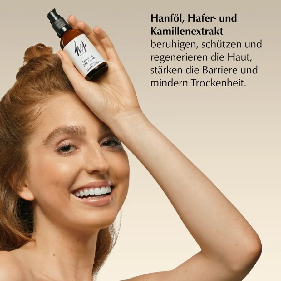 Gezichtsverzorging^Hej Organic Crème Gevoelig 24 uur