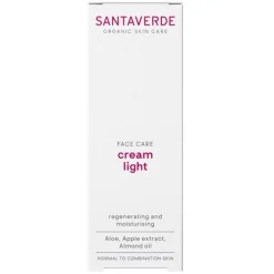 Gezichtsverzorging|Gezichtscrème^Santaverde crèmelicht, aloë vera