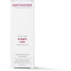 Gezichtsverzorging^Santaverde crèmerijk, Zonder geur