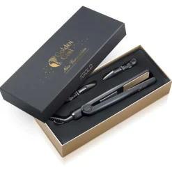 Stijltangen^Golden Curl De gouden straightener met titanium platen