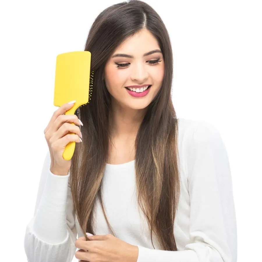 Platte Borstels & Paddle Brushes|Anti-Klit Borstels^Drybar De Lemon Bar Paddle Brush