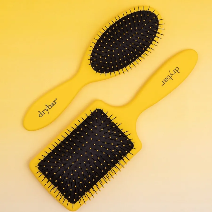 Platte Borstels & Paddle Brushes|Anti-Klit Borstels^Drybar De Lemon Bar Paddle Brush