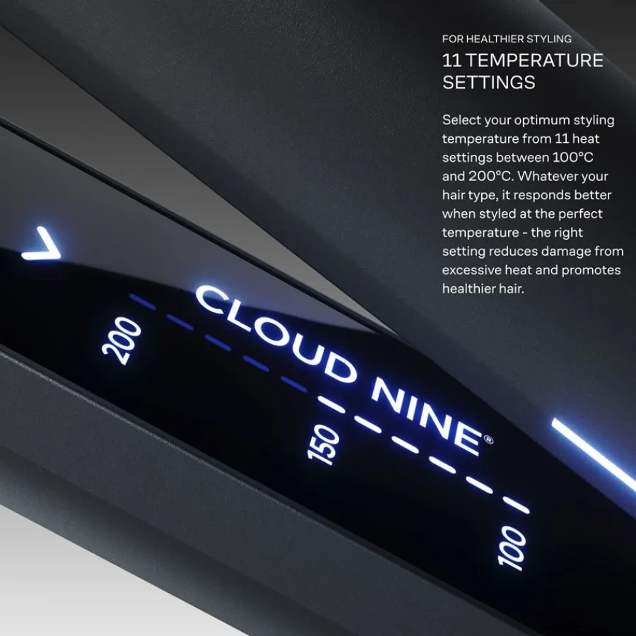 Stijltangen^Cloud Nine De Slim Iron Revive Zwart