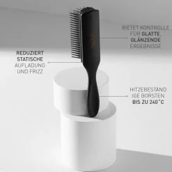 Platte Borstels & Paddle Brushes^VARIS Denman Borstel