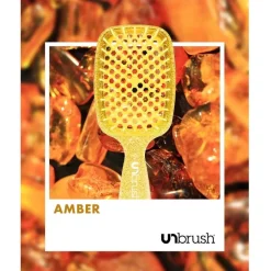 Anti-Klit Borstels^UNbrush Detangling Hair Brush Glitter - Amber