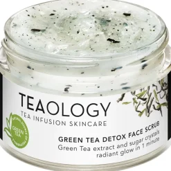 Reiniging|Gezichtsverzorging^Teaology Detox Face Scrub, groene thee
