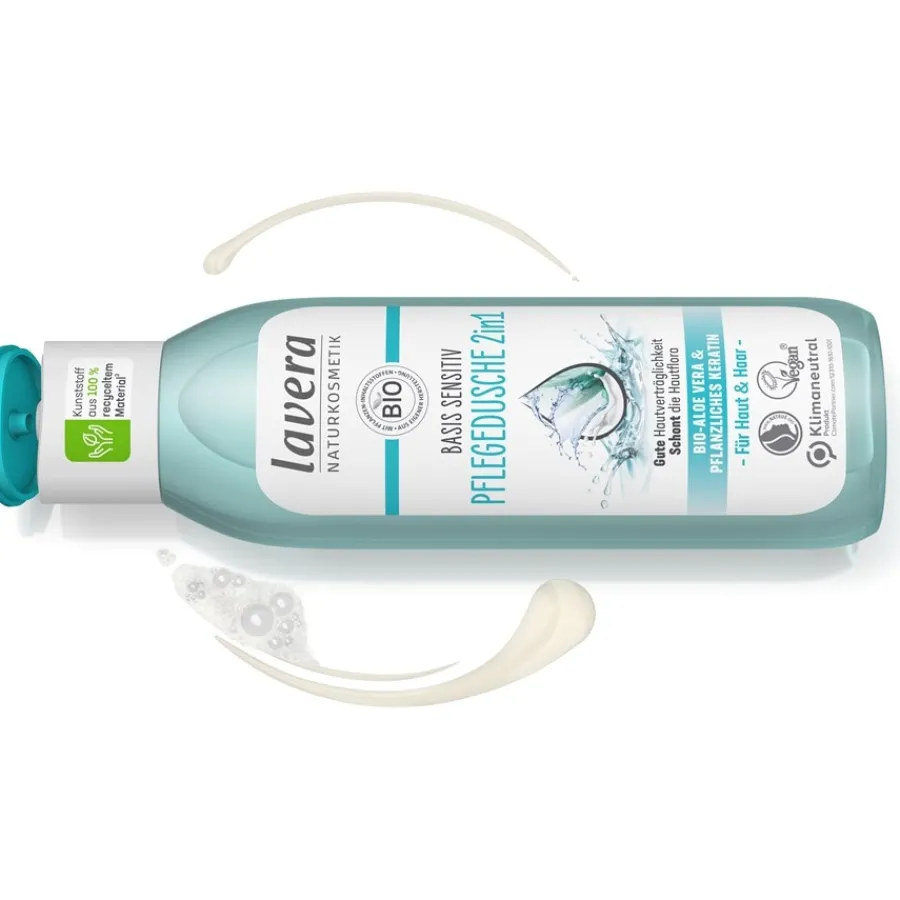 Reiniging|Douchegel^Lavera Douchecrème 2-in-1, Biologische aloë vera & plantaardige keratine